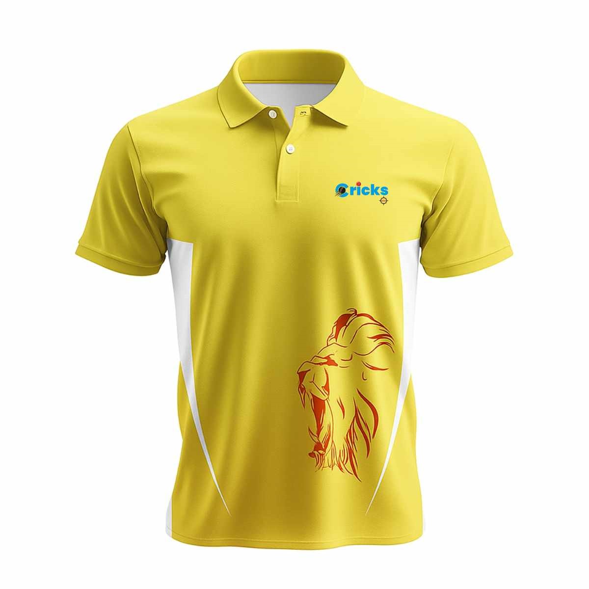 Csk Ipl Fan Jersey 2025