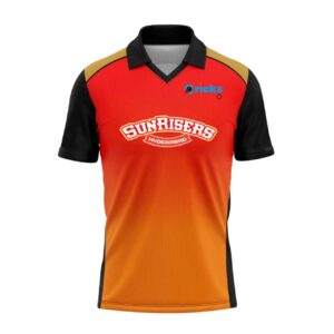 Sunrisers Hyderabad IPL Replica Jersey 2022 (SRH 2022 With Name Personalization)