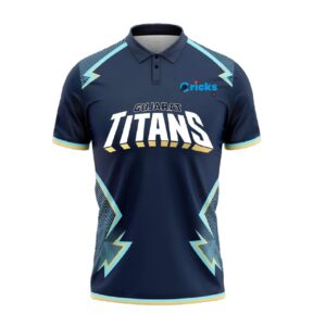 Gujrat Titans IPL Replica Cricket Jersey (GT With Name Personalization)