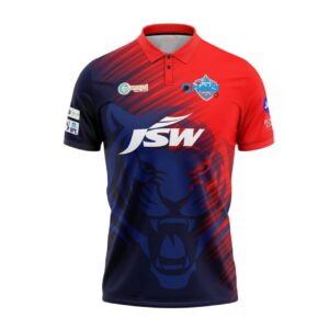Delhi Capitals New IPL Replica Jersey (DC With Name Personalization)