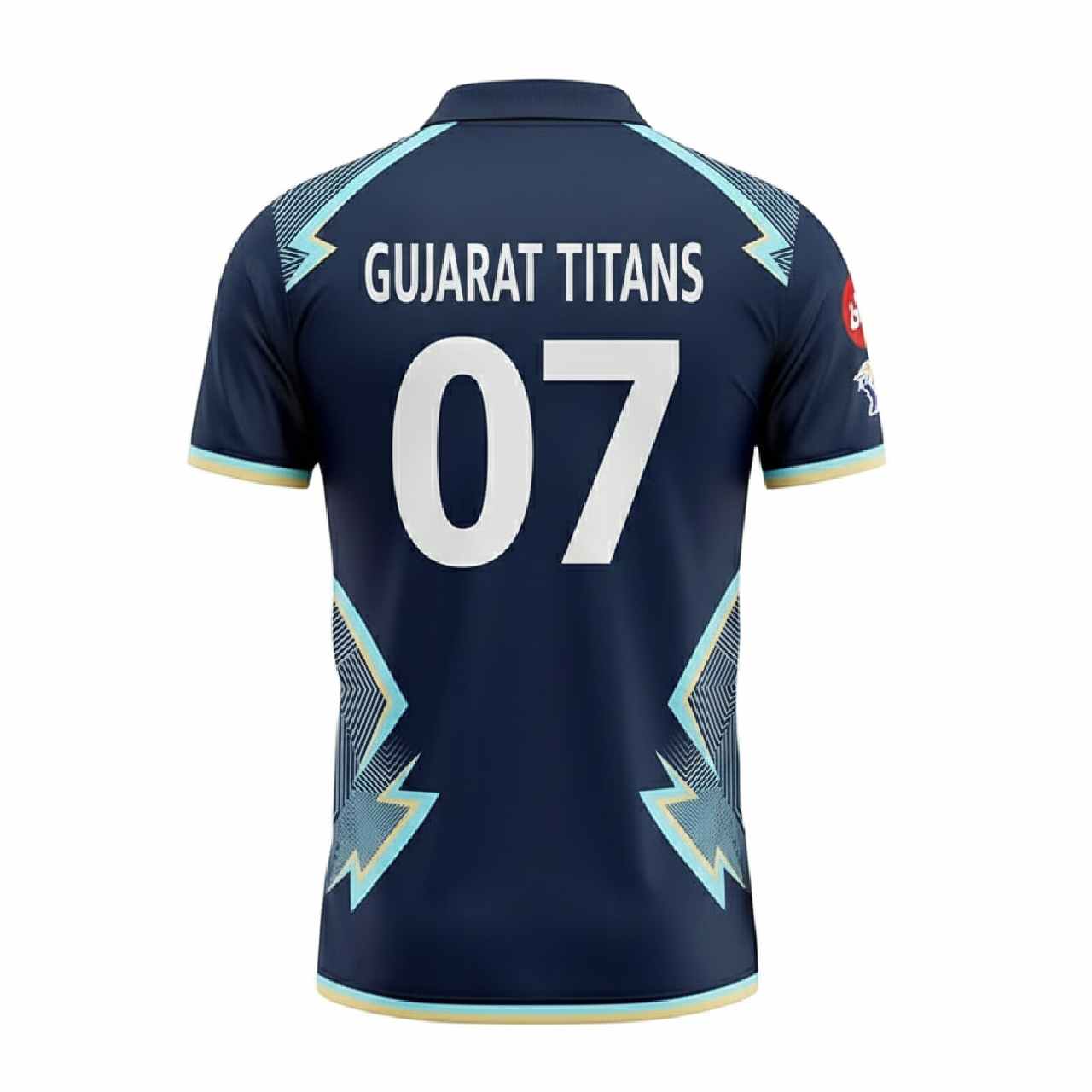 Gujrat Titans IPL Replica Cricket Jersey (GT With Name Personalization) - Image 2