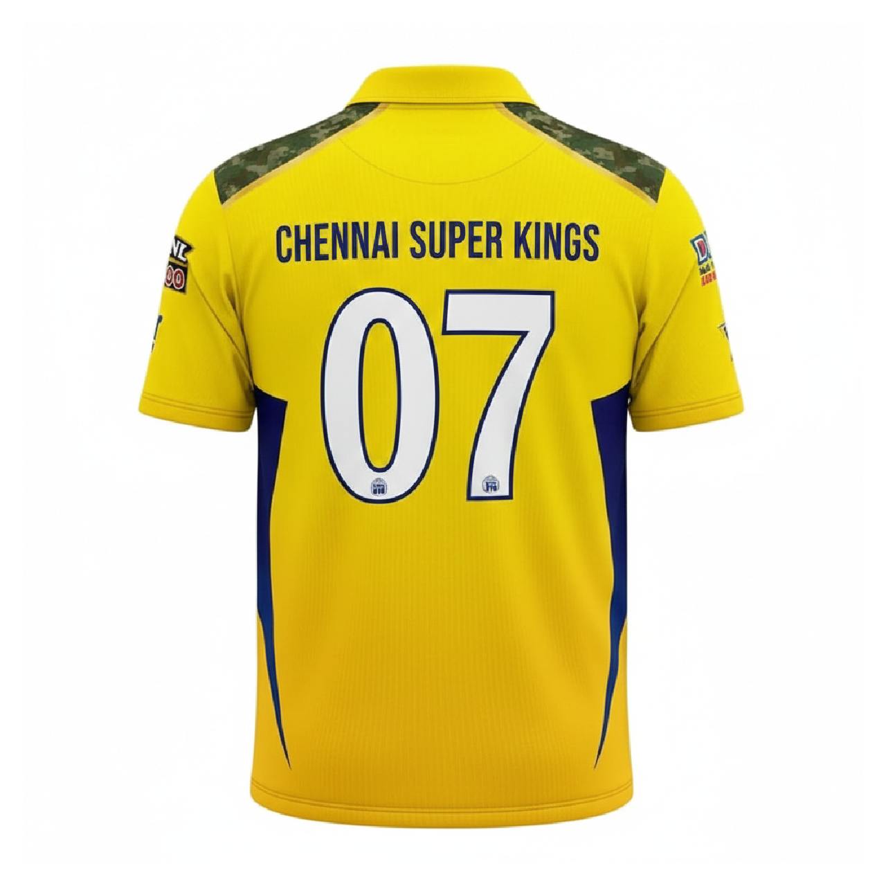 CSK IPL Jersey Customised T-Shirts - Image 2