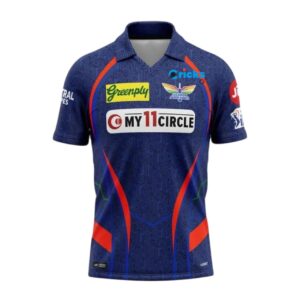 Lucknow Super Giants IPL Replica jersey (LSG With Name Personalization)