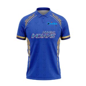 Mumbai Indians IPL Replica Jersey (MI With Name Personalization)