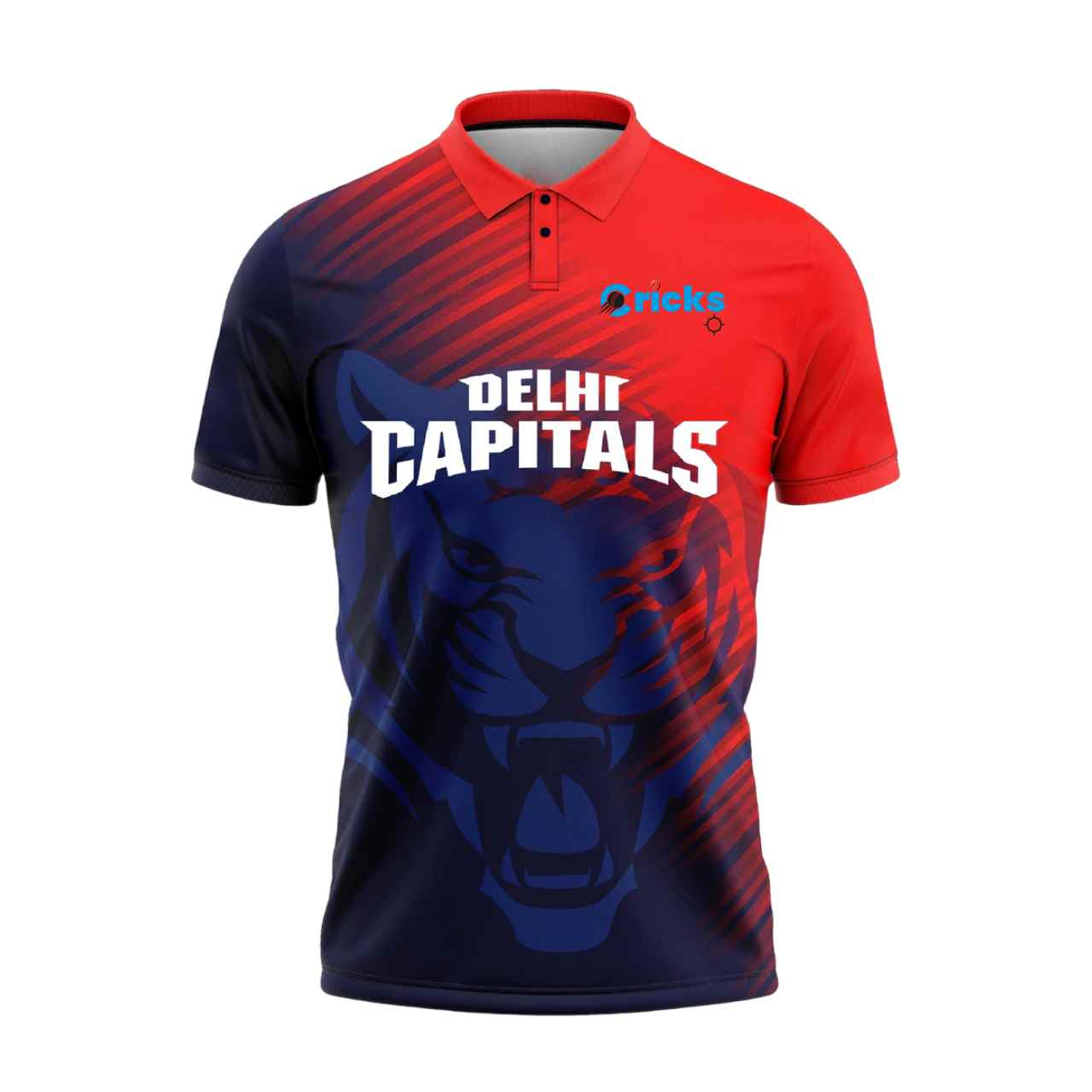 Delhi Capitals New IPL Replica Jersey (DC With Name Personalization)