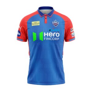 Delhi Capitals 2025 IPL Replica Jersey (DC 2025 With Name Personalization)