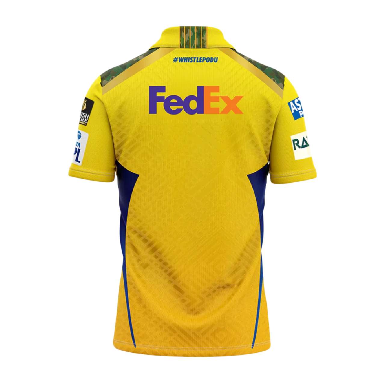 Chennai Super Kings 2025 IPL Replica Jersey Half Sleeves (CSK With Name Personalization) - Image 2