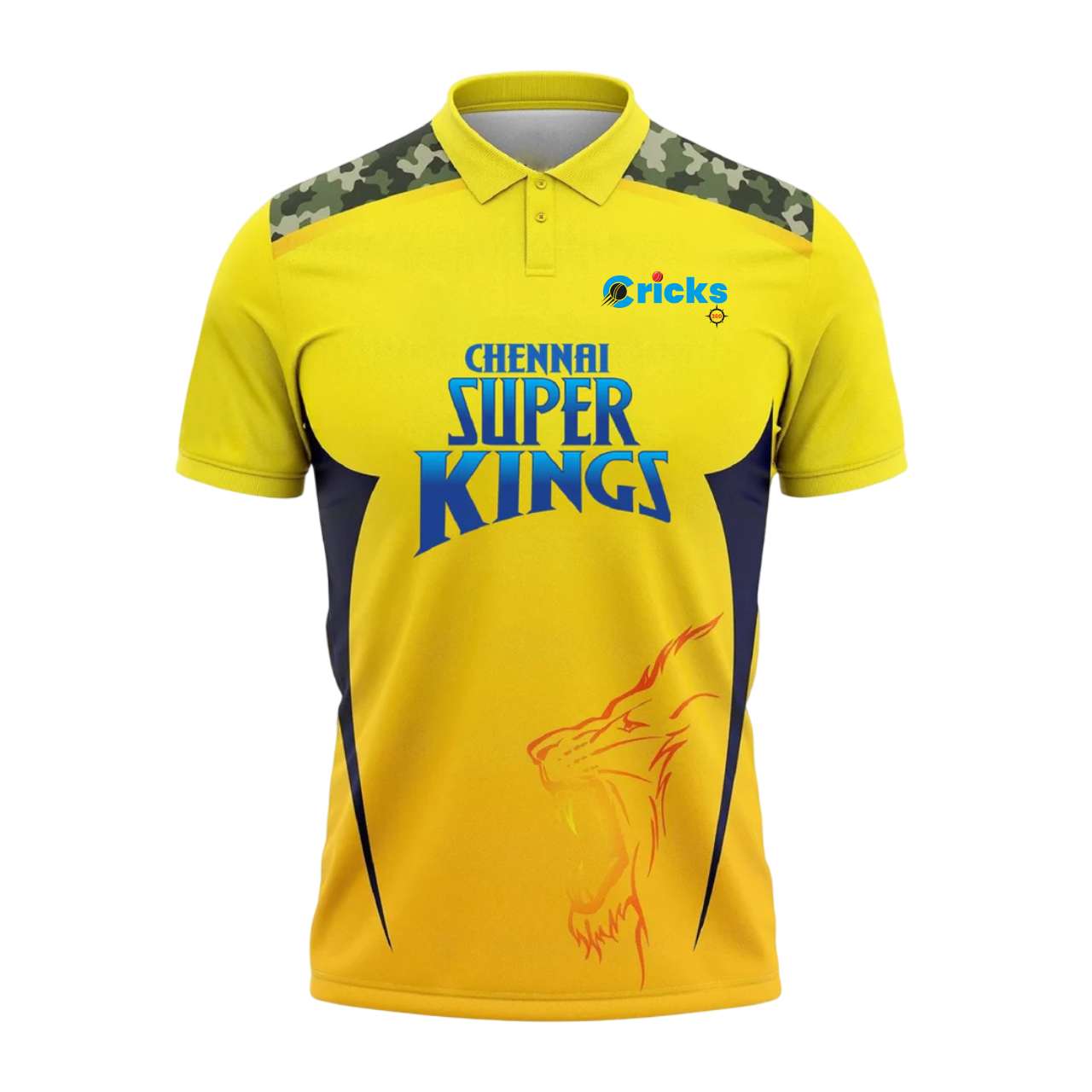 Chennai Super Kings IPL Replica Jersey (CSK With Name Personalization)
