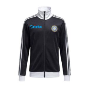 Team India Travel Jacket Black – Zipper
