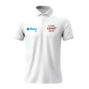 White Customized Office T-shirts 2026