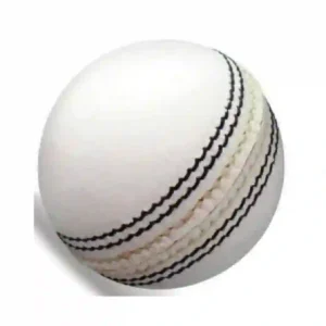 Premium White Cricket Leather Ball for Professional & Tournament Match Practice 20 Overs (Pack Of 1)